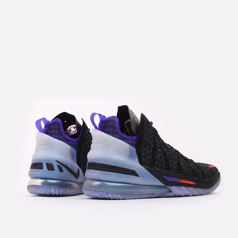  черные баскетбольные кроссовки Nike Lebron XVIII DB8148-001 - цена, описание, фото 5